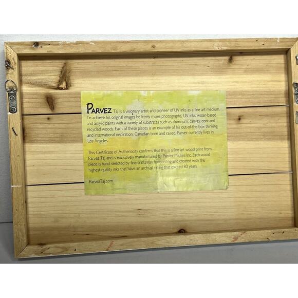 Kortoba by Parvez Taj - Print on Wood Size 16" x‎ 11" - Picture 3 of 3